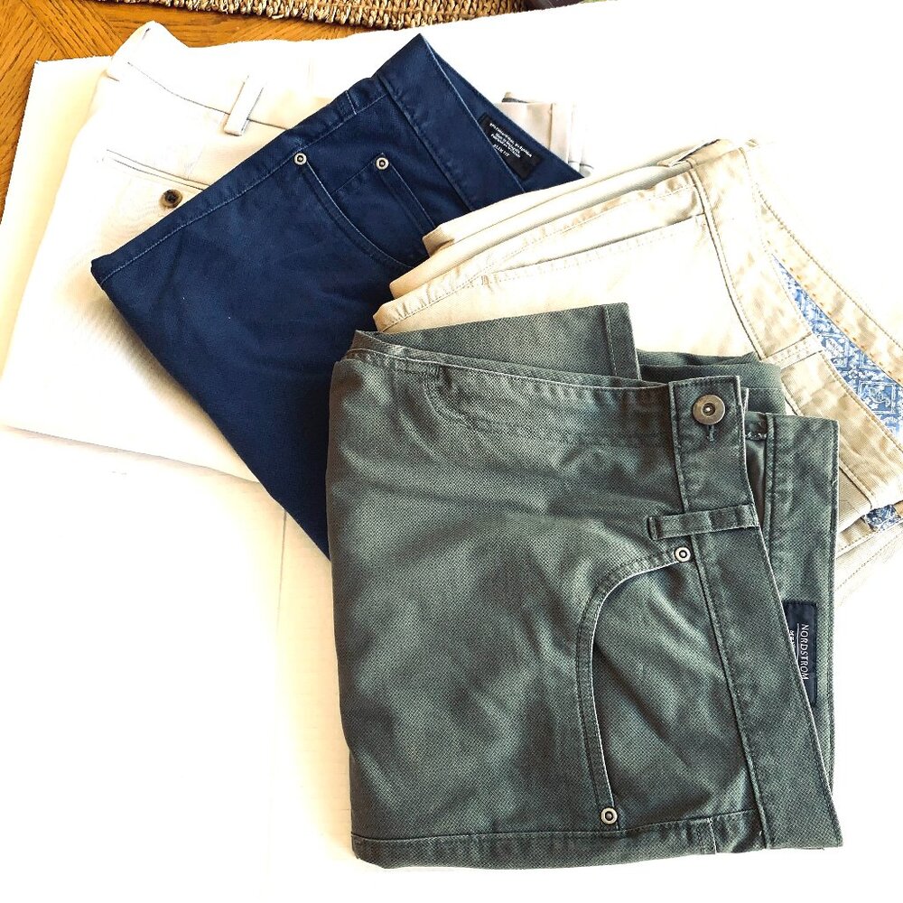 PANTS MENS BUNDLE 4 NORDSTROM REYN SPOONER 38X32
